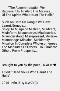 Souls Who Haunt The Halls