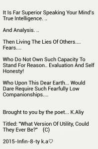 Whatever use could they even be